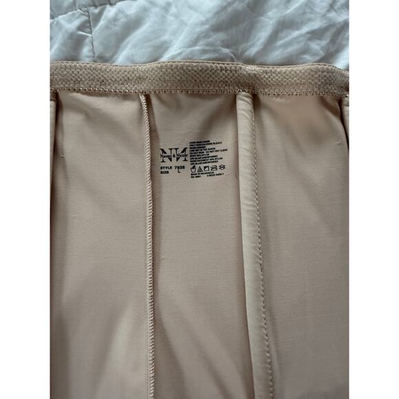 Naomi & Nicole Boned Nude Slip Resistant Womens Shape Wear Size Large - Picture 4 of 6